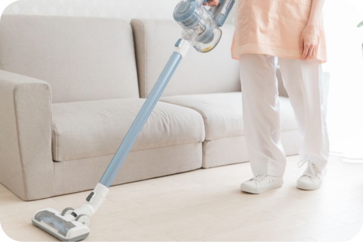 日常の家事をお手伝いします